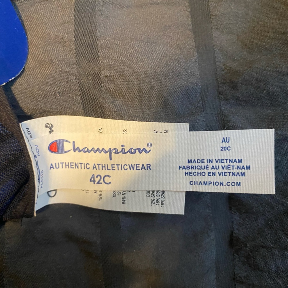Champion Women's Royal Blue Sports Bra - Picture 3 of 5